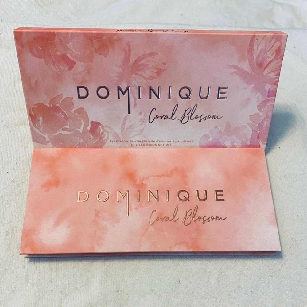 Dominique Cosmetics Coral Blossom Palette BNIB ** - Picture 2 of 7
